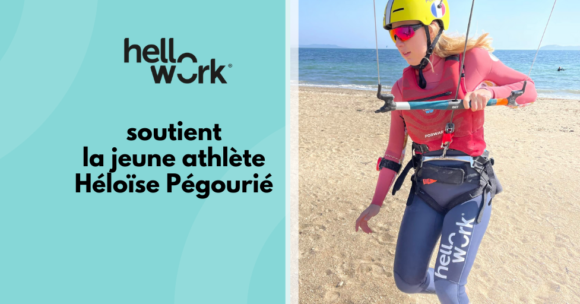 HelloWork devient mécène de la jeune athlète Héloïse Pégourié