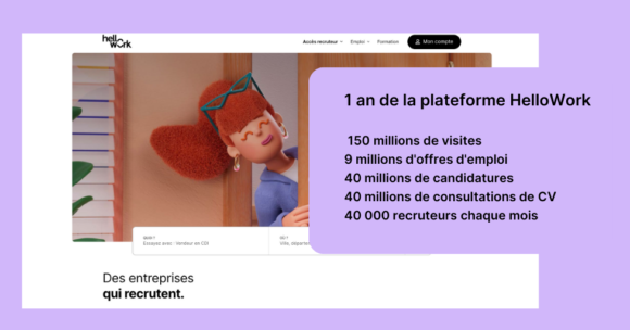 La plateforme HelloWork célèbre sa première année !