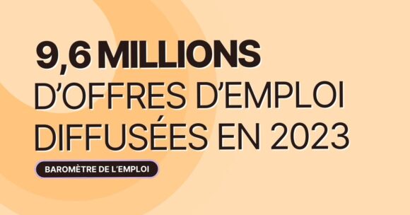 Baromètre de l’emploi : +13% d’offres d’emploi diffusées en 2023 sur hellowork.com