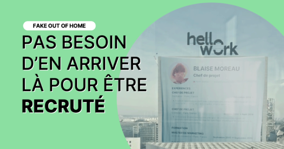 FOOH : HelloWork s’affiche grandeur nature