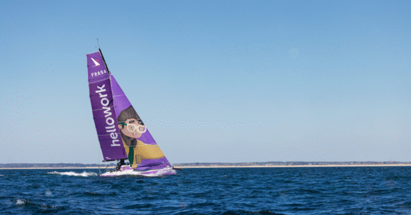 Hellowork met les voiles avec Davy Beaudart pour la Transat Paprec 2025