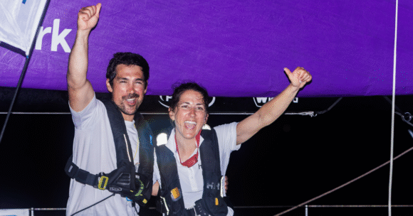 Davy Beaudart et Julie Simon, 6ème de la Transat Paprec 2025