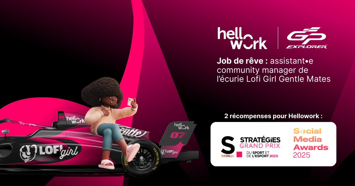 Hellowork remporte deux prix pour sa campagne Job de rêve avec le GP explorer