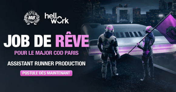 Major Call of Duty à Paris&nbsp;: le job de rêve à retrouver sur Hellowork&nbsp;!