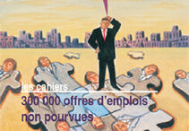 300.000 offres d’emploi non pourvues
