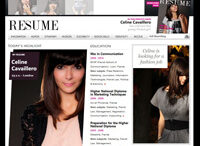 Un CV fashion façon Vogue