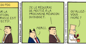 Dilbert : le harcèlement continu
