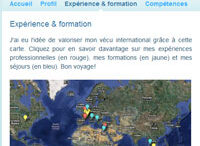Un GéoCV pour trouver un stage