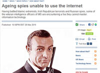La génération James Bond poussée vers la sortie