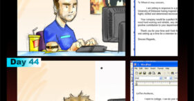 La recherche d’emploi en images
