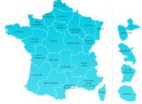 Une carte de France du stress en entreprise