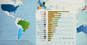 Carte interactive du chômage des jeunes dans le monde