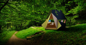 Le Tetra Shed, un bureau design et modulable