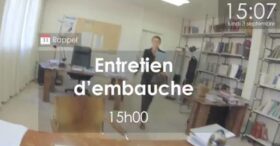 Un entretien d’embauche filmé avec des Google glass