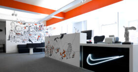 Bureaux de Nike à Londres : sport à tous les étages