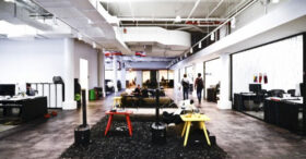 Les bureaux Street Art de Spotify à New-York