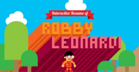 Un CV interactif et ludique à la Mario