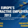 Top 50 des employeurs les plus attractifs en Europe
