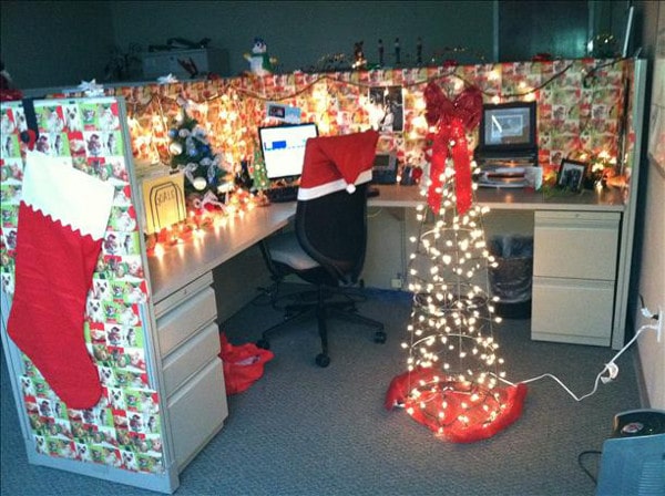Le meilleur et le pire des décos de Noël au bureau