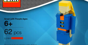 Elle crée un kit Lego en guise de CV !