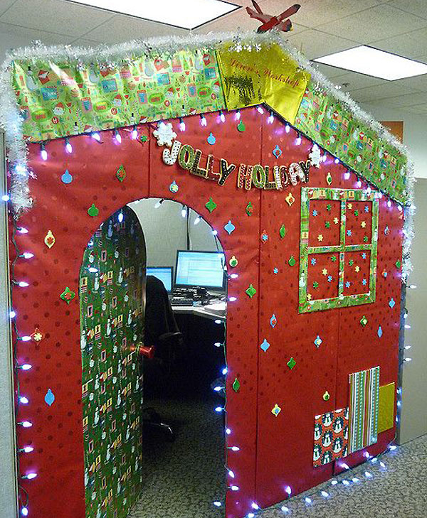 Décorations de Noël au bureau 31 idées pour vous inspirer