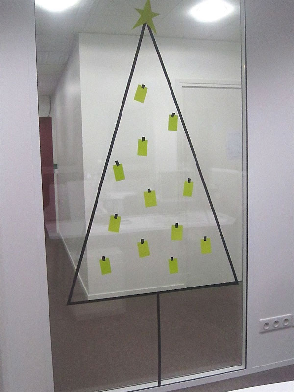 Décorations de Noël au bureau 31 idées pour vous inspirer