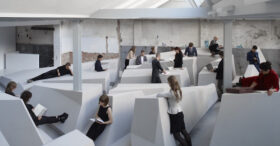 Un open space expérimental où on ne travaille plus assis
