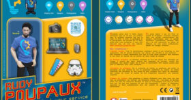 Le CV figurine d’un graphiste spécialisé en packaging