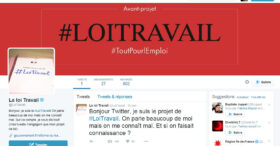 Quand Twitter flingue la loi travail…
