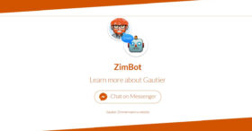 Le CV bot de Gautier Zimmermann