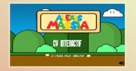 Un CV original et interactif façon Mario Bros