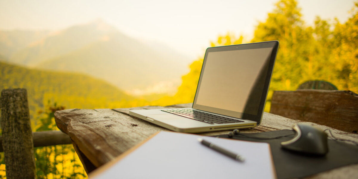 Le télétravail de plein air, ça fonctionne aussi