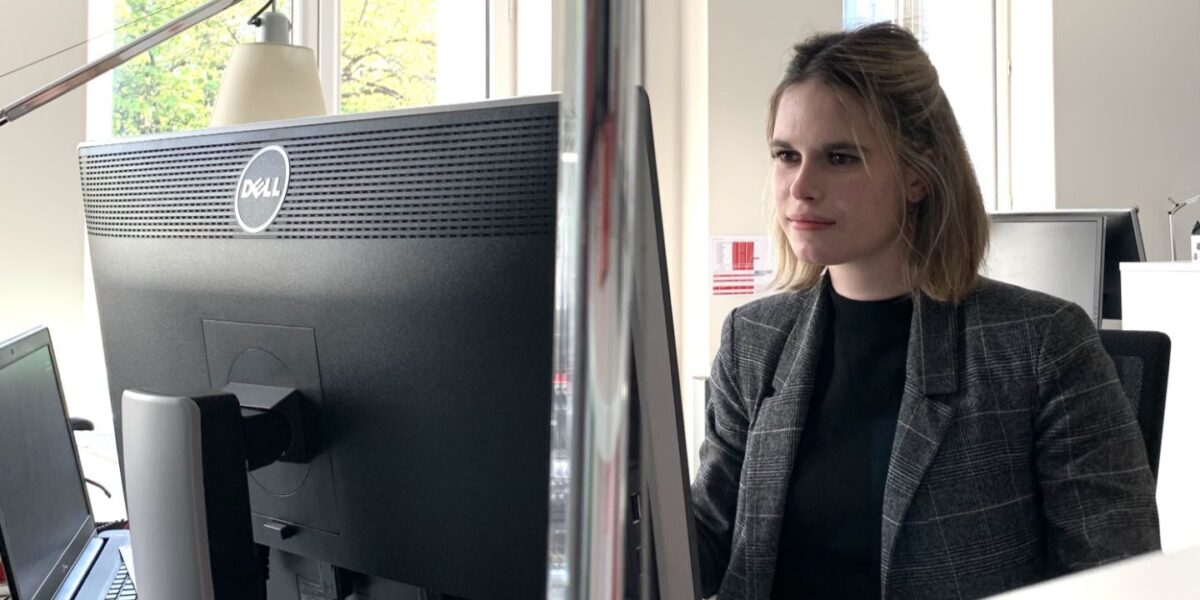 Manon Lachaux a été recrutée en alternance par l'agence de communication Les Rois Mages.