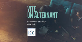 Alternance : avec l’ISG, recrutez « d’excellents profils de junior managers »