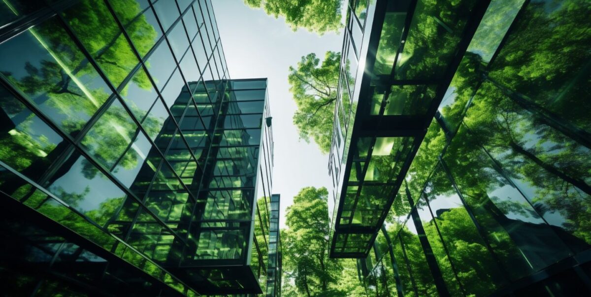 La végétalisation des sol set des toits favorise la biodiversité sur le site de l'entreprise.