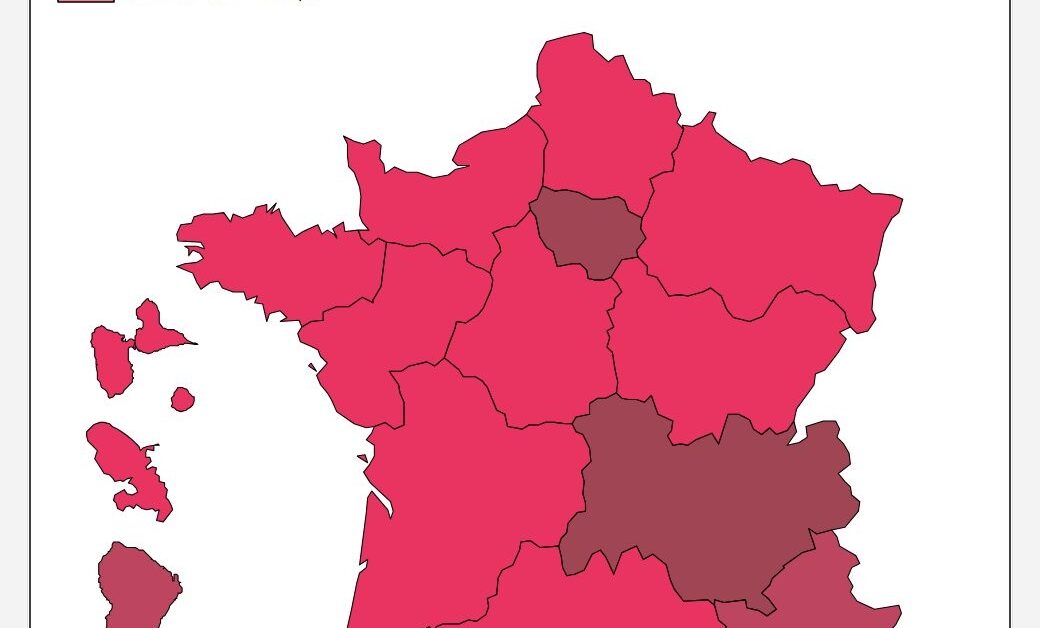 Quel est le salaire moyen dans votre région en 2024