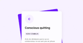 Le « conscious quitting » : démissionner pour la bonne cause