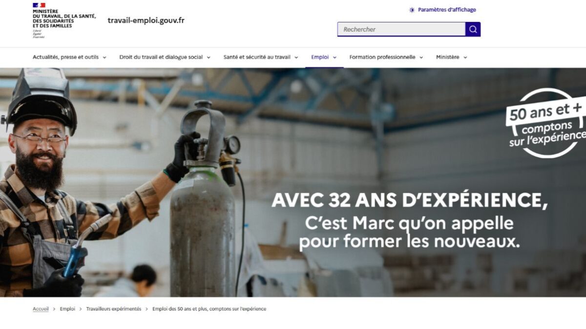 Campagne emploi 50 et plus