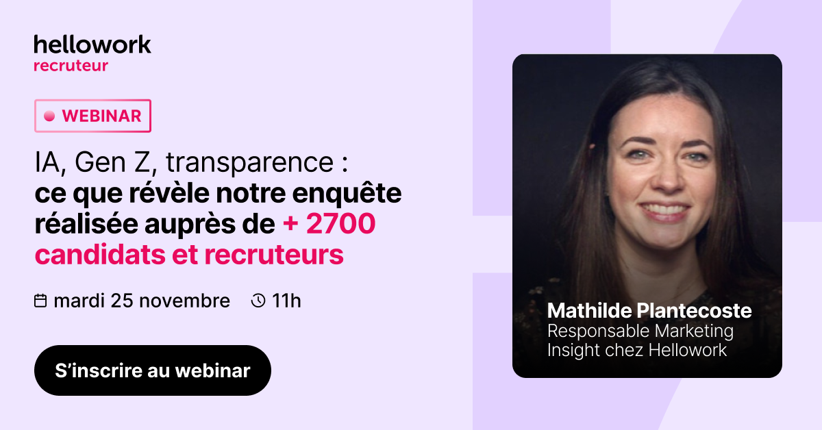 webinar enquete candidats recruteurs