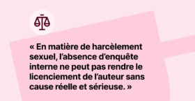 Harcèlement sexuel au travail&nbsp;: que dit la loi ?