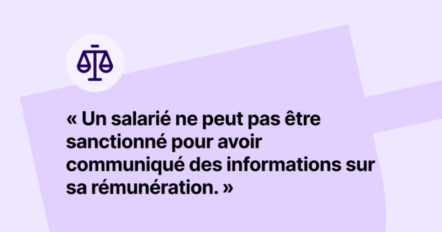 Partager des infos sur son salaire : que dit la loi ?