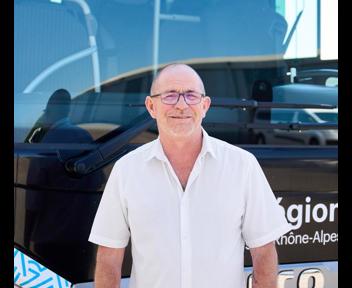 Laurent, Responsable de secteur chez Transport de l'Ain