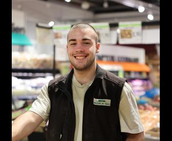 Elouan, Caissier chez La Maison du Frais