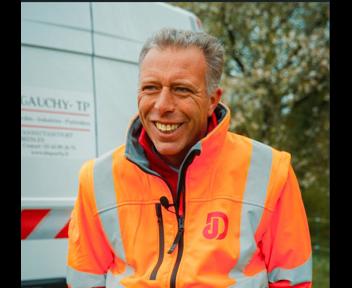 Simon, Chef de Chantier chez Degauchy TP