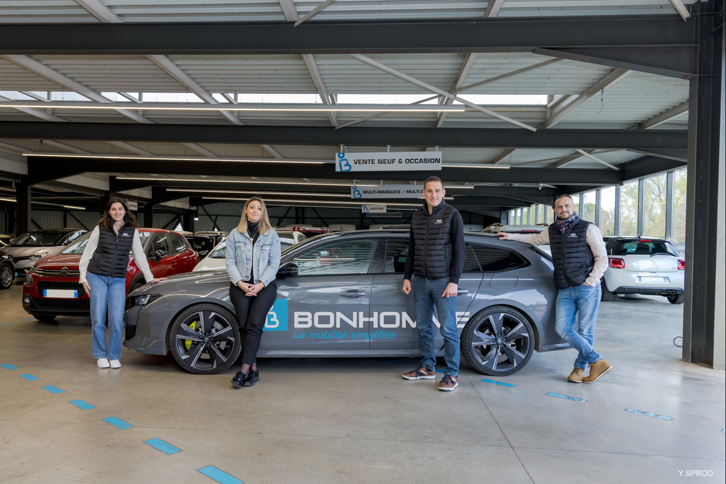 Bonhomme Pole Auto emploi