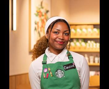 Caroline, Barista chez Starbucks