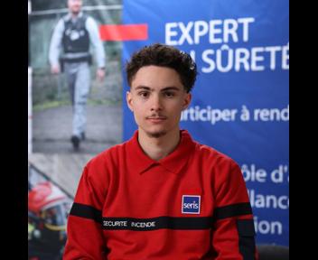 Enzo, Service de sécurité incendie chez Seris Security