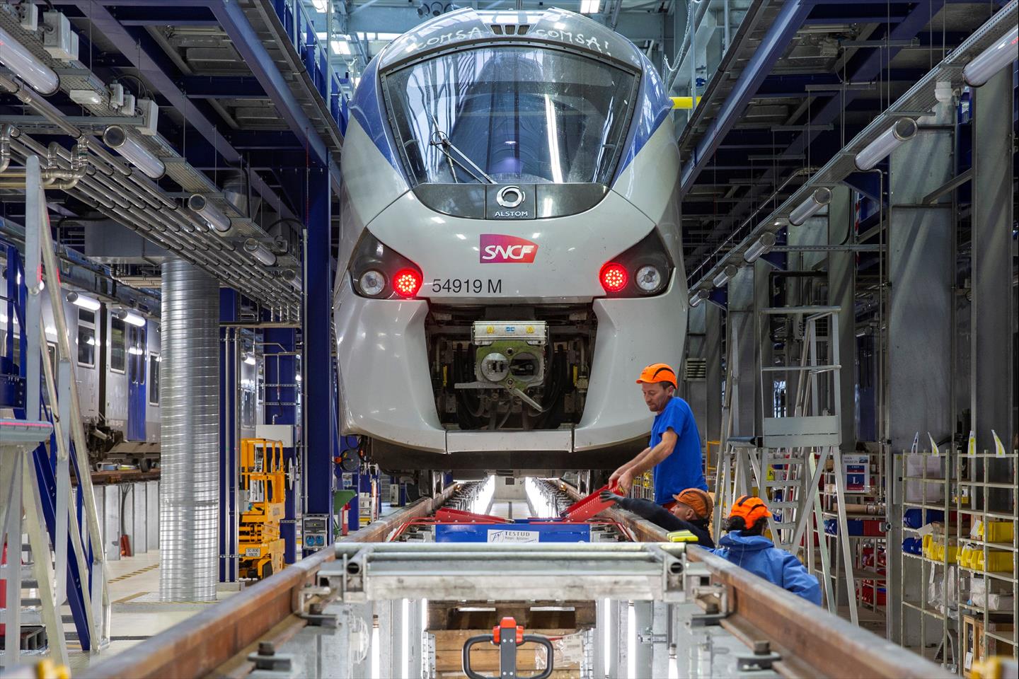 SNCF Maintenance des trains emploi