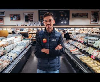 JORDAN RESPONSABLE RAYON CREMERIE - VIDÉO MÉTIER