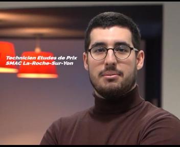 [Portrait by SMAC] Bastien Leboeuf - Technicien Etudes de Prix